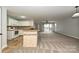 Kitchen with granite counters and white cabinets at 17810 Half Moon Ln # Q, Cornelius, NC 28031