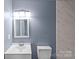 Modern bathroom with updated vanity and shower at 37 Knox St, Salisbury, NC 28144