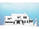 Architectural rendering of a charming two-story home with attached garage at 1052 Ventosa Dr, Denver, NC 28037