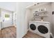 Convenient laundry room with washer and dryer at 204 Kimball Rd, China Grove, NC 28023