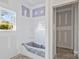 Unfinished bathroom with bathtub and shower at 6100 Lowder Rd, Salisbury, NC 28147