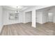 Bright dining room featuring hardwood floors and a chandelier at 6100 Lowder Rd, Salisbury, NC 28147