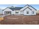 Newly constructed home with gray roof and white siding at 6100 Lowder Rd, Salisbury, NC 28147