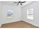 Bedroom with bright natural light from windows and ceiling fan at 6154 Lowder Rd, Salisbury, NC 28147