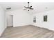 Spacious living room with vaulted ceiling and ceiling fan at 6154 Lowder Rd, Salisbury, NC 28147