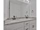 Bathroom with granite double vanity and modern fixtures, providing elegance at 6160 Lowder Rd, Salisbury, NC 28147