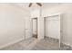 Bedroom with an open closet and a separate door for access to other rooms at 312 Ferebee Pl # Brx0023, Charlotte, NC 28213