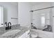 Bathroom with vanity and shower at 6133 Long Branch Rd, Salisbury, NC 28147
