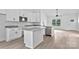 Beautiful kitchen featuring an island, granite countertops, and stainless steel appliances at 6133 Long Branch Rd, Salisbury, NC 28147