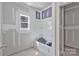 Bathroom featuring bathtub and shower combination at 6147 Long Branch Rd, Salisbury, NC 28147