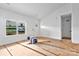 Bright, white interior featuring a bedroom with large window that offers natural light at 6155 Long Branch Rd, Salisbury, NC 28147