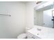 Clean bathroom with a vanity and a mirror at 2327 Hope Valley Ln, Charlotte, NC 28213