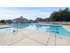 Large community pool with ample deck space for lounging on a sunny day at 3023 Spinner Ct, Denver, NC 28037