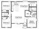 Three-bedroom, two-bath home with open floor plan and covered porch at 7741 Marlette Ln, Sherrills Ford, NC 28673