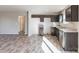 Modern kitchen featuring dark brown cabinets and stainless steel appliances at 7741 Marlette Ln, Sherrills Ford, NC 28673