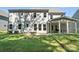 Large backyard with a patio area, an outdoor fire pit, and plenty of green space at 2016 Cedar Falls Dr # 7, Waxhaw, NC 28173