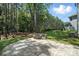 Backyard fire pit area, great for outdoor entertaining and enjoying the natural surroundings at 2016 Cedar Falls Dr # 7, Waxhaw, NC 28173