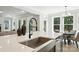 Spacious kitchen island with stainless steel sink and modern faucet at 2016 Cedar Falls Dr # 7, Waxhaw, NC 28173