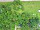 Aerial view of property showing house and large green space at 5237 Nc Highway 90 E Hwy, Hiddenite, NC 28636