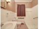 Clean bathroom with tub and shower at 5237 Nc Highway 90 E Hwy, Hiddenite, NC 28636