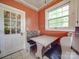 Kitchen features a built-in breakfast nook at 5237 Nc Highway 90 E Hwy, Hiddenite, NC 28636