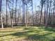 Wooded backyard with pond view and grassy area at 248 Pioneer Dr # 990, Mount Gilead, NC 27306