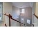 View of staircase from upstairs, showing open floor plan at 248 Pioneer Dr # 990, Mount Gilead, NC 27306
