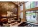Elegant lobby with seating area and high ceilings at 701 Royal Ct # 309, Charlotte, NC 28202