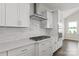 Well-equipped kitchen featuring stainless steel appliances, white cabinetry, and ample countertop space at 4679 Hopsack Dr # Cal0108, Indian Trail, NC 28079
