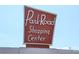 Park Road Shopping Center sign, a local shopping destination at 1125 Kurt Ct, Charlotte, NC 28209