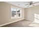 Bedroom with a large window providing natural light at 4023 Randolph Rd, Charlotte, NC 28211