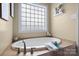 Tranquil bathroom featuring a soaking tub and privacy window at 104 Castle Pines Ln, Statesville, NC 28625