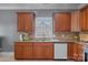 Close up of the kitchen, showcasing granite countertops and stainless steel appliances at 104 Castle Pines Ln, Statesville, NC 28625