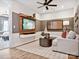 Cozy entertainment room featuring a large tv, comfortable sofa, and a modern design at 133 Armstrong Rd, Belmont, NC 28012