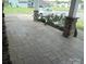 Spacious stamped concrete front porch at 1302 Devonmere Pl, Salisbury, NC 28144