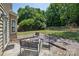 Spacious backyard with patio and wooden deck at 4816 Windchase Ln, Charlotte, NC 28269