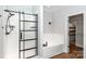 Bathroom with walk-in shower, soaking tub, and closet at 3203 Kelsey Plz, Kannapolis, NC 28081