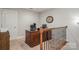 Spacious home office features built-in desk and neutral color palette at 3203 Kelsey Plz, Kannapolis, NC 28081