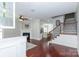 Spacious living room featuring hardwood floors and a fireplace at 3203 Kelsey Plz, Kannapolis, NC 28081