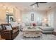 Comfortable living room with hardwood floors and fireplace at 3203 Kelsey Plz, Kannapolis, NC 28081