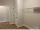 Walk-in closet with shelving and door at 120 Abbington Ln, Shelby, NC 28150