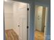 View of two closets and flooring at 120 Abbington Ln, Shelby, NC 28150