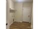 Laundry room with shelving and flooring at 120 Abbington Ln, Shelby, NC 28150