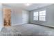 Bedroom with private bath access and large window at 1770 Post Ct # Lot 510, Gastonia, NC 28054