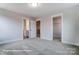 Bright bedroom with carpet, access to bathroom and closet at 1770 Post Ct # Lot 510, Gastonia, NC 28054