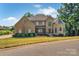 Two-story home with a large front yard and basketball court at 122 Long Cove Ln, Mooresville, NC 28117