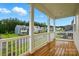 Exterior view from balcony showing neighborhood and natural light at 2027 Cedar Falls Dr # 75, Waxhaw, NC 28173