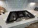 Close up of a stainless steel Frigidaire gas cooktop with sleek design and precise temperature control at 2027 Cedar Falls Dr # 75, Waxhaw, NC 28173