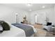 Main bedroom with neutral carpet and bright light at 2027 Cedar Falls Dr # 75, Waxhaw, NC 28173