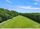 Aerial view of a large lot with expansive green lawn and wooded perimeter, perfect for building a dream home at 6620 Old Concord Rd, Salisbury, NC 28146